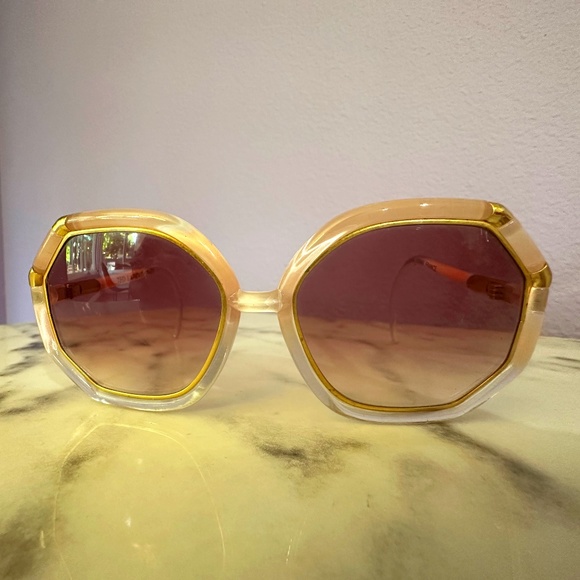 Ted Lapidus Paris Sunglasses Vintage Made in Paris 70s - Picture 1 of 7